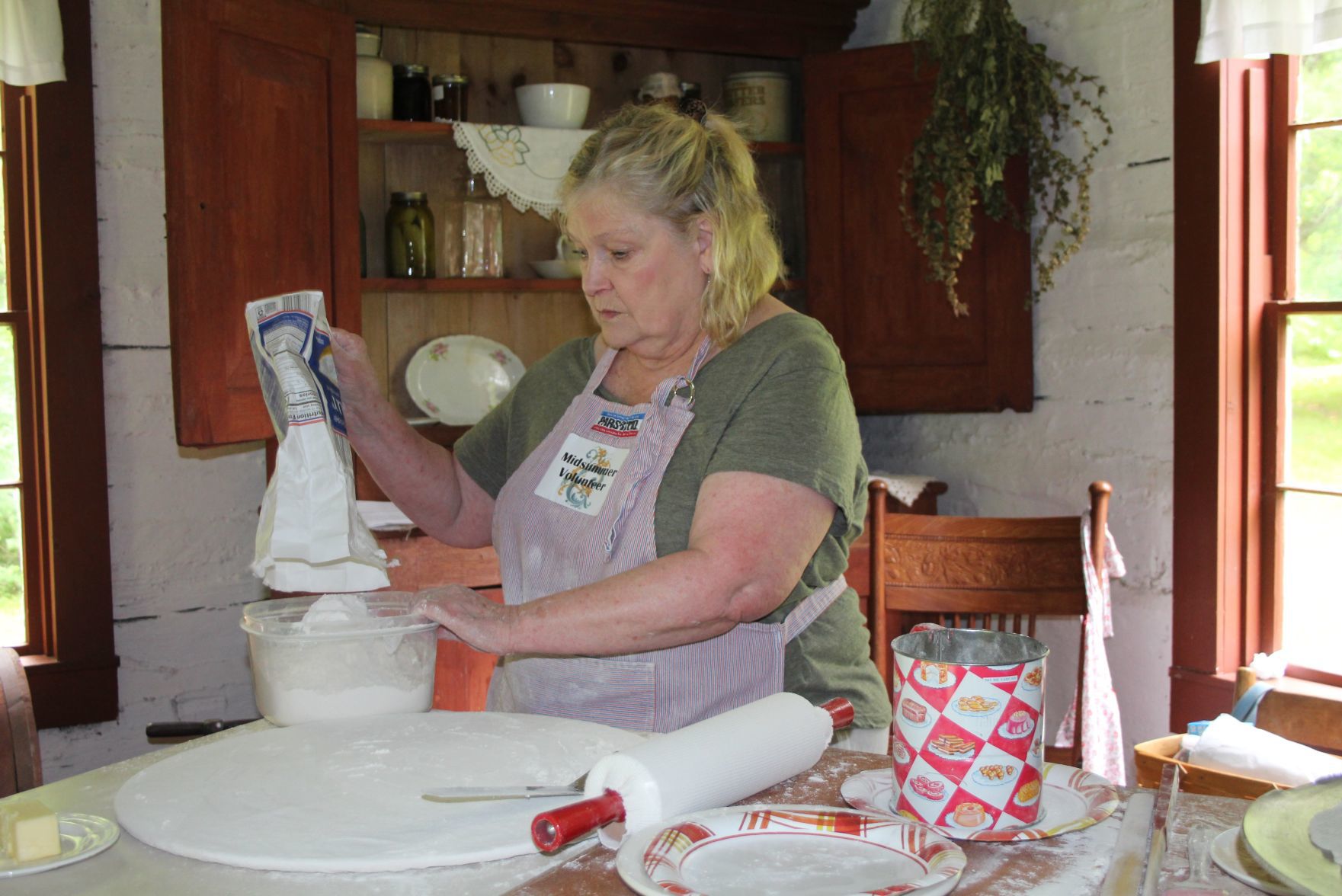 Lefse demonstration